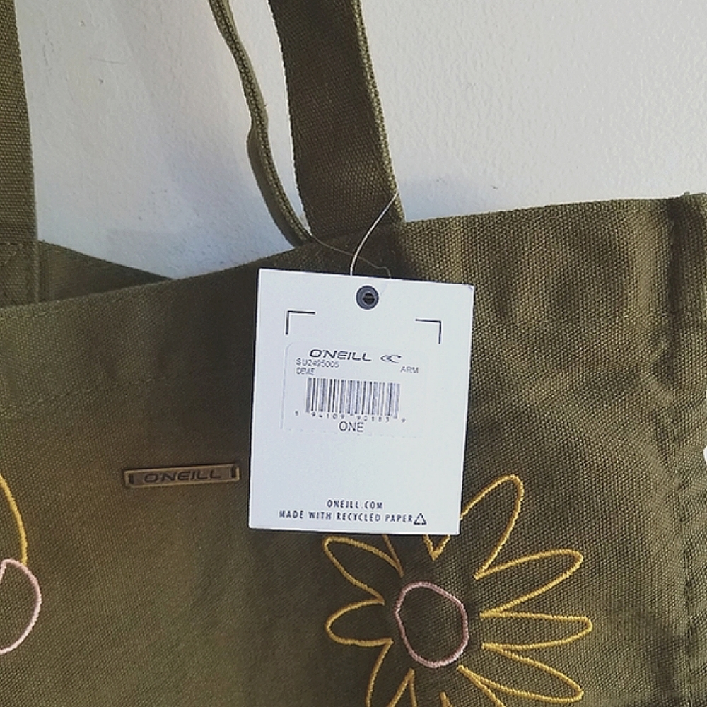O'Neill Demie Embroidered Tote Bag - Picture 7 of 9